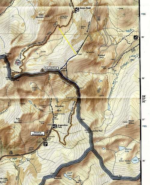 McClellan Mountain-- Routes