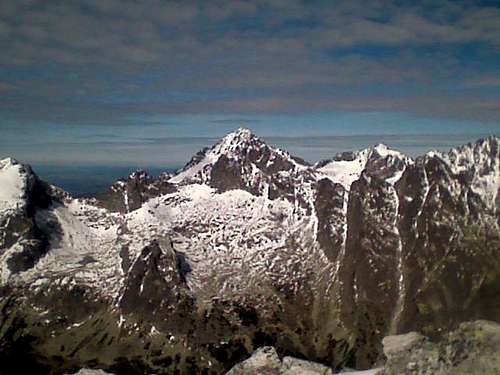 Javorovy stit seen from Slavkovsky