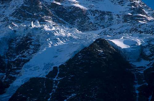 Mittaghorn glacier