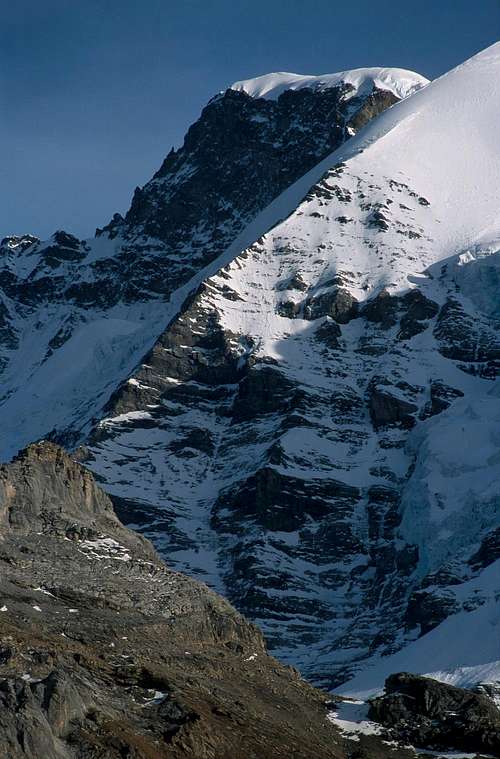 Silberhorn and Jungfrau
