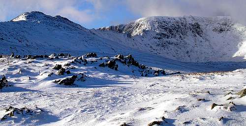 Hellvelyn and Striding Edge