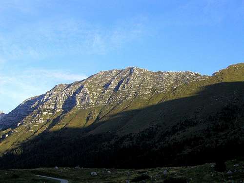 Monte Zabus, 2244m.