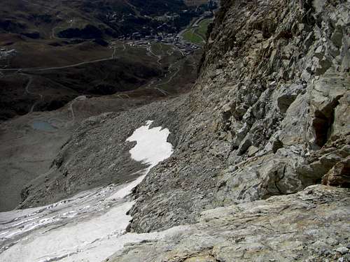 Pic Tyndall glacier