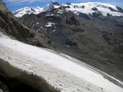 Pic Tyndall glacier