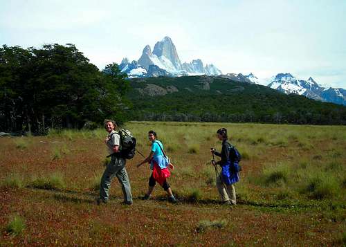 Hiking with the Fitz Roy