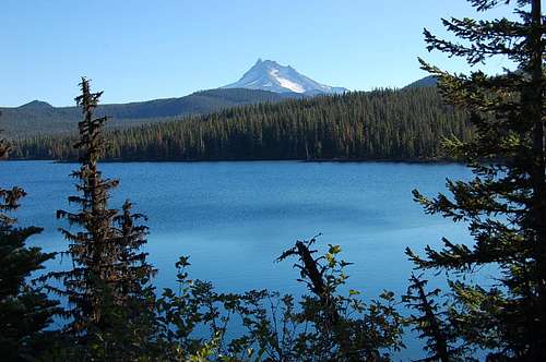 Mt. Jefferson from Olallie Lake