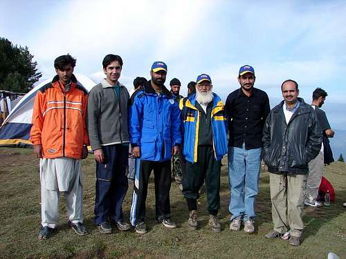 Participants at Paya Kaghan Valley