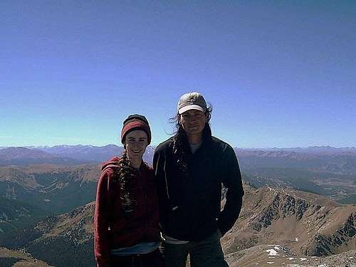 Grays Peak and Torreys Peak, Colorado.