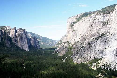 Cathedral Spires and El Capitan