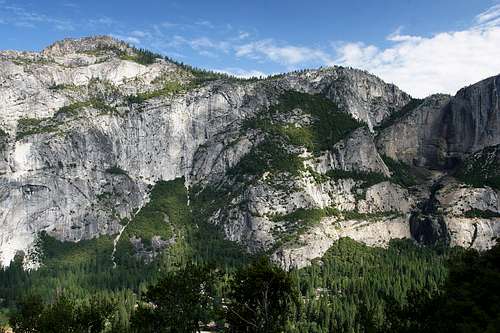 View from Four Mile Trail, Yosemite Valley