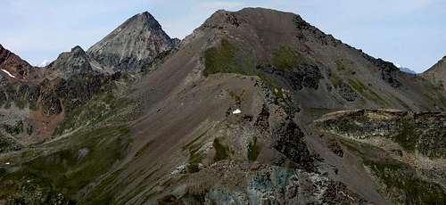 S-SE ridge of Punta di Leppe