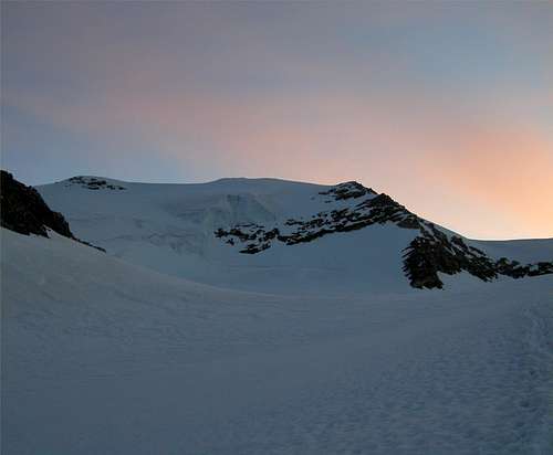 Castor, 4226m in the early morning.