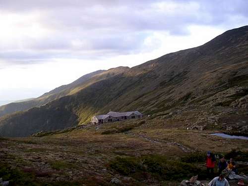 The Lakes of the Clouds Hut...