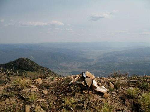 The summit of Loafer Mtn.
