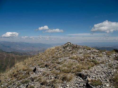 The summit of Provo Peak