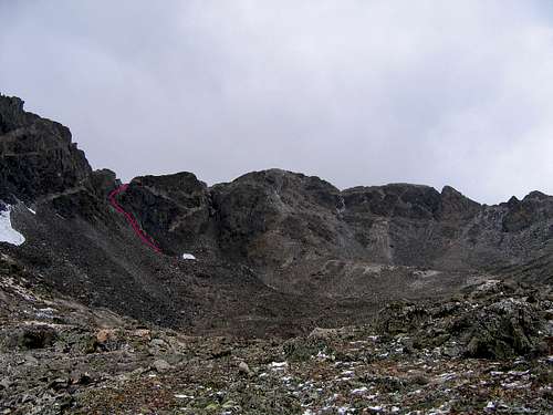 Drift Peak from Monte Cristo drainage