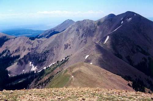 July 6, 2001
 Manns Peak from...