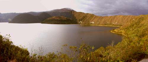 Laguna Cuicocha, Ecuador.