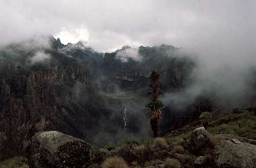 The Gorges Valley of Mount Kenya