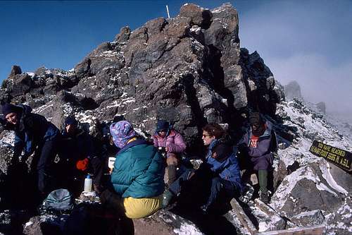 Gilman's Point on Kilimanjaro