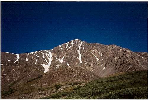 View of Torreys Peak, nearing...