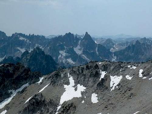 This is Warbonnet Peak from...
