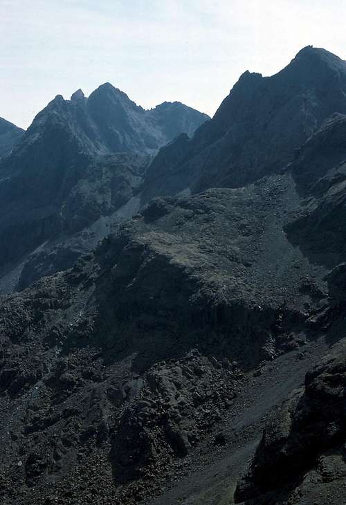Coire Lagan Peaks from Sgurr Thormaid