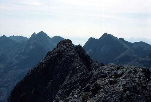 Sgurr a'Ghreadaidh's Summit Ridge
