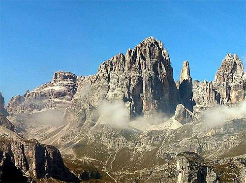 Cima Brenta Alta (2960m) and...