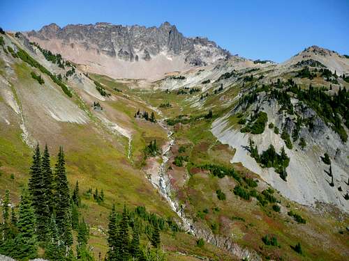 Entering Cispus Basin...