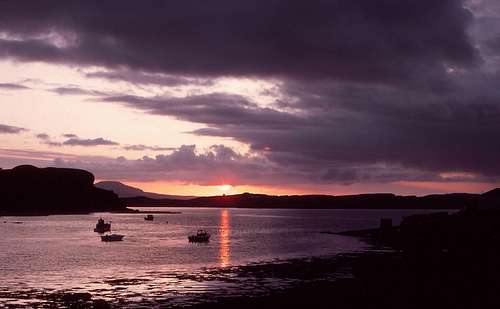 Portnalong Sunset, Isle of Skye
