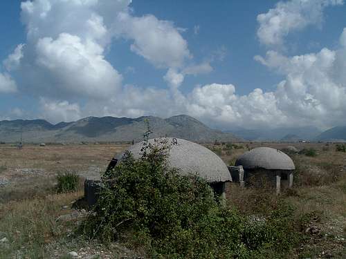 Albanian bunkers
