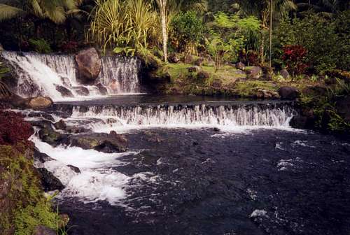 Hot Springs from the Arenal Volcano