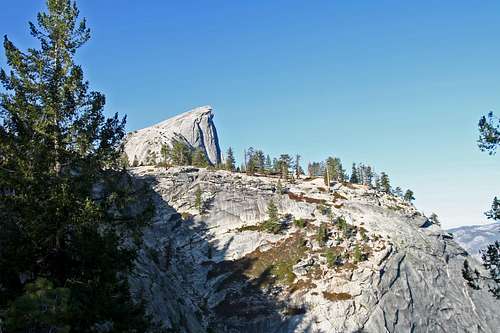 First View of Half Dome