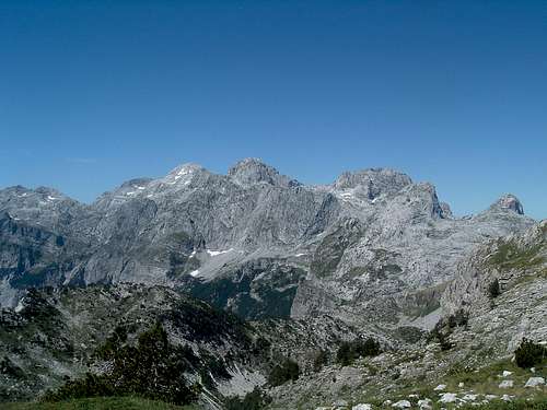 Group of Maja Radohines (2570 m)