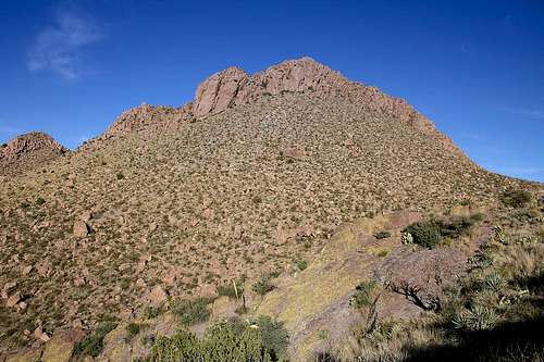 Point 5833 from Doña Ana Peak