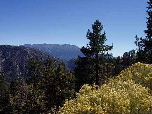 View towards San Bernardino Peak