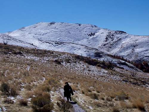 Northern ramparts of Frary Peak