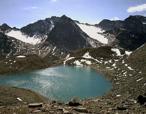 Beautiful Triebenkar lake