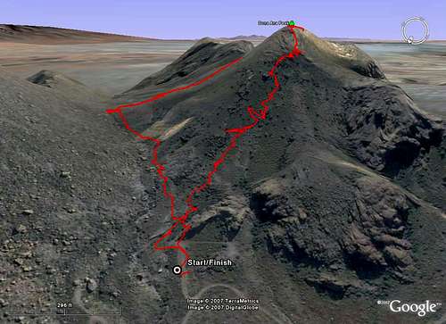 Doña Ana Peak route