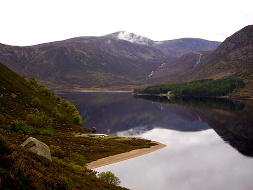 Broad Cairn Loch Muick and a Beach