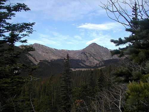 Witter Peak and Mount Eva