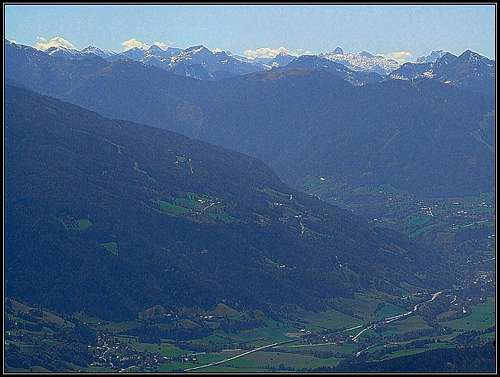 The view along Enns valley
