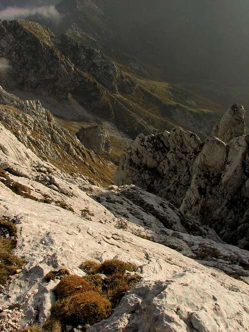 West flank of Vrh Zlebi / Monte Slebe