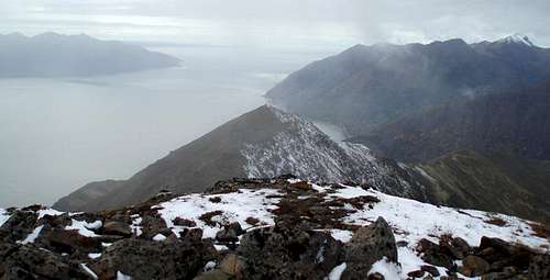 False Summit from Ridge