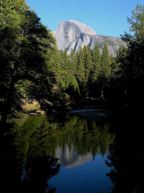 Half Dome from Yosemite Valley