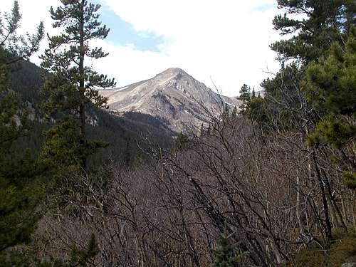 East face of Mount Eva