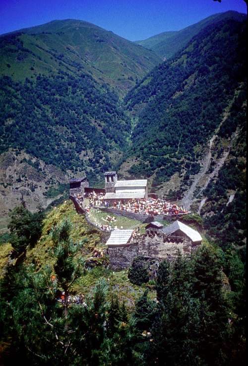 Festival at Lagurka Shrine, Svaneti