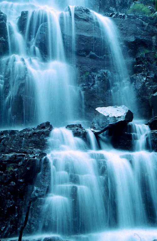 A Snowdonia Waterfall