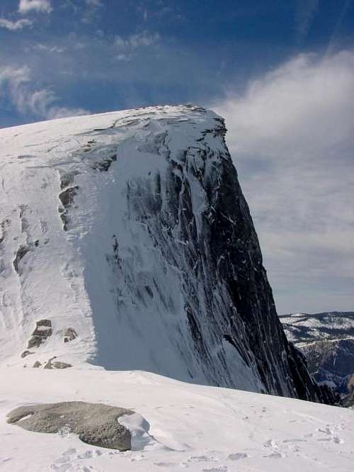 Half Dome's Cable Route and...